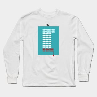 Jaws theme Long Sleeve T-Shirt